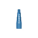 REPLACEMENT ALLOY CNC TUBELESS VALVE CAP W/CORE WRENCH - BLU