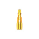 REPLACEMENT ALLOY CNC TUBELESS VALVE CAP W/CORE WRENCH - GLD