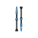 CNC, TUBELESS VALVE W/AL STEM NUT & VALVE WRENCH CAP - BLUE
