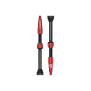 CNC, TUBELESS VALVE W/AL STEM NUT & VALVE WRENCH CAP - RED