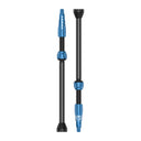 CNC, TUBELESS VALVE W/AL STEM NUT & VALVE WRENCH CAP - BLUE