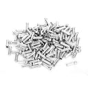 MARS ONE Alloy End Tips Ferrules- 1.1 - 1.6mm Inner Cable - Silver - 500Pc