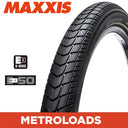 MAXXIS Metroloads Commuter Cargo - 20x2.15 (55-40) E-50 70kg Load Wirebead - Reflective Strip