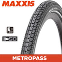 MAXXIS Metropass Commuter Cargo - 29 (28) x2.0 (49-622) E-50 90kg Load Wirebead - Reflective Strip