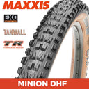 MAXXIS Mountain - MINION DHF - 29X2.60 - EXO / TR / Tanwall - Foldable 60 TPI E25