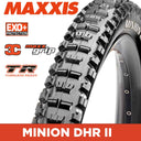 MAXXIS Mountain - MINION DHR II - 27.5X2.40 - 3C MAXXGRIP / EXO+ / TR - Foldable 60 TPI E25