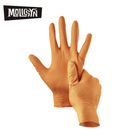 MolicSYN PRIME Orange Disposable Nitrile Gloves L Size / 50 Pieces