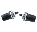 MICROSHIFT Twist Shifter - DS85 - 3x8 Speed - Pair (Shimano Mountain)