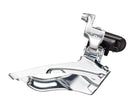 MICROSHIFT Front Derailleur - R9 FD-R353 - 3x9 SPD - 50T-39T-30T - Brazed-on Mount (Shimano Rd) Silver