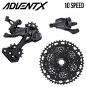 MICROSHIFT Groupset MTB - ADVENT X 1x10 11-48T Steel Alloy Cassette - Clutched Derailleur