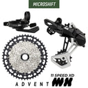 MICROSHIFT MTB Groupset - Advent MX Pro 1x11 Speed - 11-50T XD