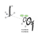 Midroshift SWORD CRANK CHAINRING BOLTS - 4 Pack - Y-FC201