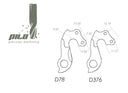 PILO Derailleur Hanger - D78 - Canyon  Focus / KSM / Marin / Merida / Orbea / Raleigh / Stevens