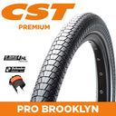 CST Tyre Pro Brooklyn - 29 x 2.0 - Wire 27 TPI - 1025g - Single Compound - 100kg Load Rating - Defender Allround - Reflective Strip -  C1996