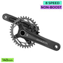 PROWHEEL JR Crankset - CHARM-FD04S - 140mm - Non Boost - 30T NW 10/11s - Square Taper