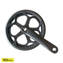 PROWHEEL Crankset - PRO-548PP-3 Single Speed Square Taper Inc Chain Guard - 165mm 48T