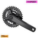 PROWHEEL MTB Crankset - CY10 2x9 speed - 170mm 36/22 - Square Taper