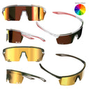 MAGICSHINE Cycling Glasses - Rouleur Photochromatic Colour Lense - White/Pink