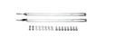 QBP Rack Mounting Bracket Arm  250mm with bolts and nuts