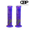 QBP Grip BMX Candysticks Purple Black
