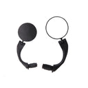 QBP Bar End Mirror M05 - Mirror Size:71mm(Dia) Handle Size:45mm Handle Size:95mm