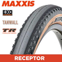 MAXXIS Gravel - RECEPTOR - 650X47B - EXO / TR / Tanwall - Foldable 120 TPI E25