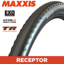 MAXXIS Gravel - RECEPTOR - 700X40C - HYPR-X / EXO / TR - Foldable 120 TPI E25