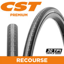 CST Tyre Recourse - 700x25 - Wire 27TPI - 340g - Dual Comp - C1808