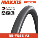 MAXXIS Refuse V2 - 700 X 25 Folding - 60TPI MaxxShield - Black