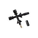 RYFE Tubeless Valves - High Flow Presta - Black 80mm - Pair