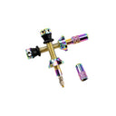 RYFE Tubeless Valves - High Flow Presta - Neochrome 44mm - Pair
