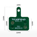 Tektro 2 Piston Brake Pads