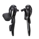 MICROSHIFT Drop Bar Shifter - R9 SB-R492 - 2x9 Speed - Pair (Shimano Road) Black