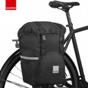 SAHOO Pannier Bag Single 15L - 5 Pockets Light Reflective Panels - 40cm x 30cm x 13cm