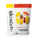 SkratchLabs Hydration Sports Drink Mix - Strawberry Lemonade - 60 Serving Resealable Bag - 1320g