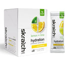 SkratchLabs Unsweetened Hydration Drink Mix - Lemon & Lime - Single Serving 20 Pack