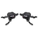 MICROSHIFT Xpress Shifter - R10 SL-R760 - 2x10 Speed - Gear Indicator - Pair (Shimano Road) Black