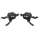 MICROSHIFT Xpress Shifter - R10 SL-R760 - 2x10 Speed - Gear Indicator - Pair (Shimano Road) Black
