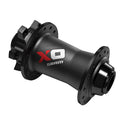 MTB Hub X0 Front 6 Bolt Disc 28 Hole Black/Red QR/15mm/20mm