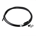 Disc Brake Hydraulic Hose Kit Road Black 2000mm Flat Mount