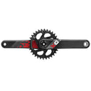 X01 Eagle Fat Bike 4" DUB 175mm Direct Mount 30 Tooth Black