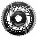 CHAIN RING ROAD 5037T DM KIT NON-POWER RED E1 BLACK/SILVER