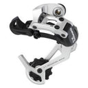 X5 Rear Derailleur Medium Cage 9 Speed Aluminium Silver