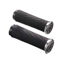 Grip Shift Lock On Grips 100mm Black/Silver Clamp & End Plug