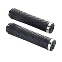 Grip Shift Lock On Grips 122mm Black/Silver Clamp & End Plug