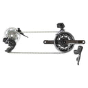 Red eTap AXS 1X HRD Post Mount 2pc Caliper 6Bolt Rotor