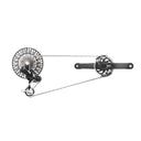 XX T-Type Eagle Transmission Powermeter AXS Groupset 170mm