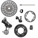XX T-Type Eagle E-MTB 104BCD Transmission AXS Groupset
