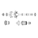 Kit Hub Bearings X9 V2 Front