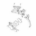 DISC BRAKE BLEED KIT - HOSE KIT (INCLUDES 2 HOSES, 4 FITTING